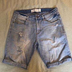 Urban Heritage Light Blue Jean Shorts